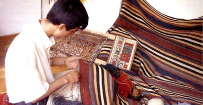 Caucasian Kilim Restoration